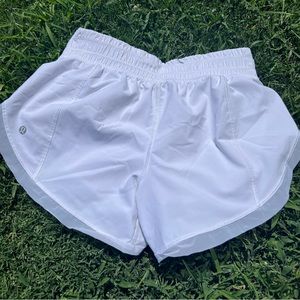 Lululemon Athletica Shorts; Hotty Hot low rise lined